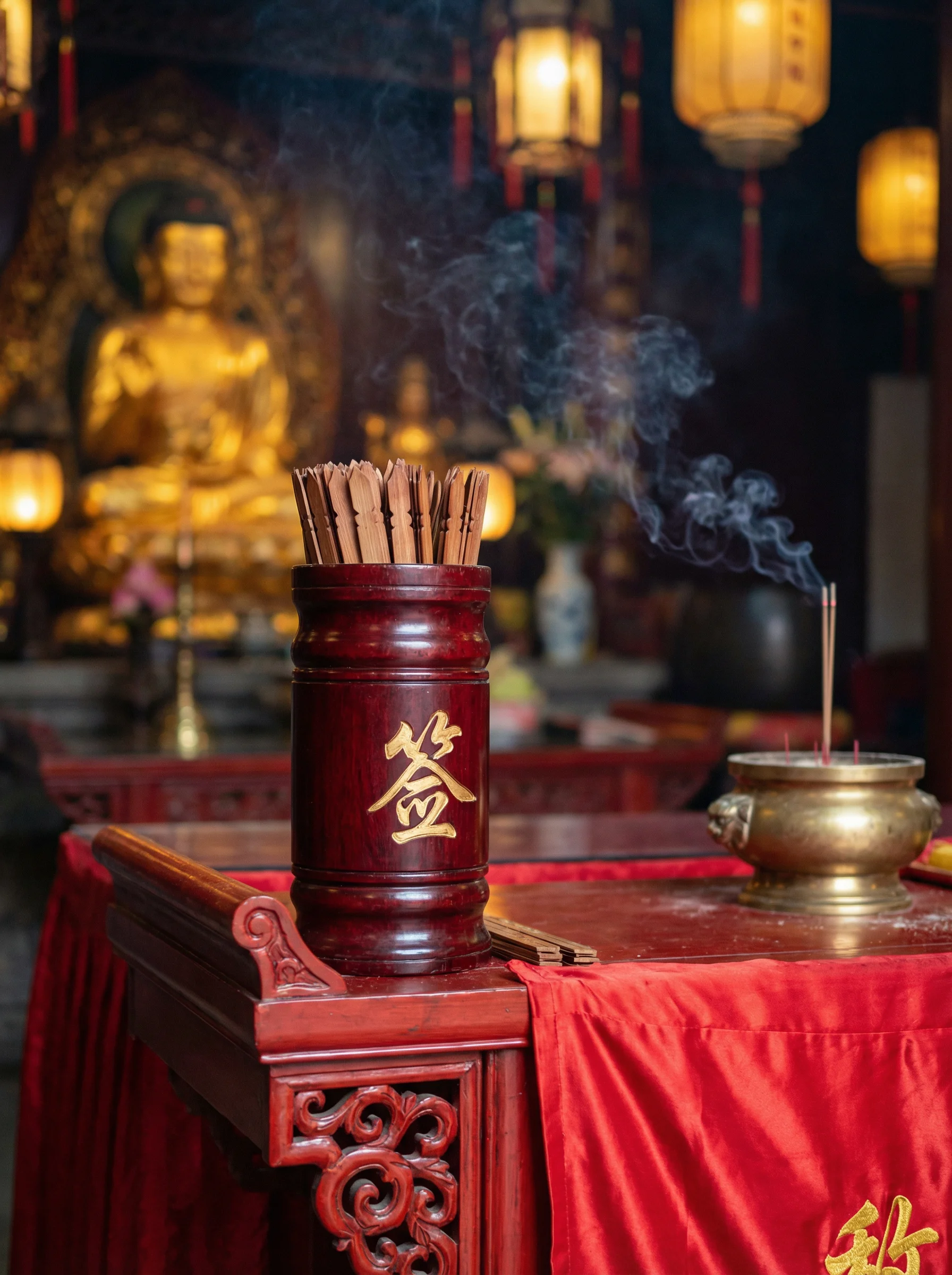 摇签选号亭签筒摇晃动画 - 博彩软件